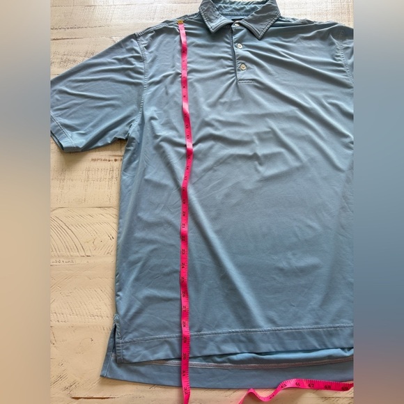 Footjoy FJ Men’s Blue Polo Shirt - Large - Picture 4 of 9